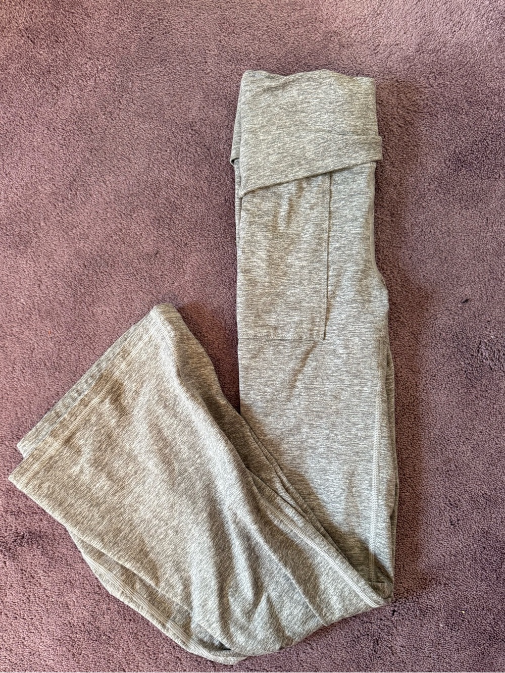 Offline By Aerie Fold-Over Waist Flare Leggings